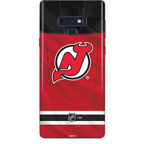NHL New Jersey Devils Home Jersey Galaxy Note 9 Skin