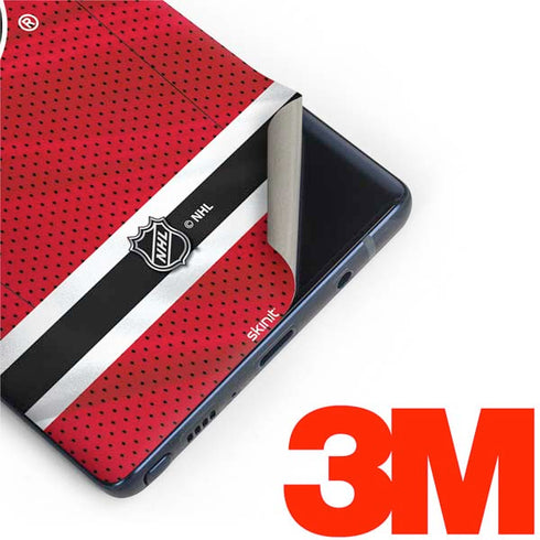 NHL New Jersey Devils Home Jersey Galaxy Note 9 Skin