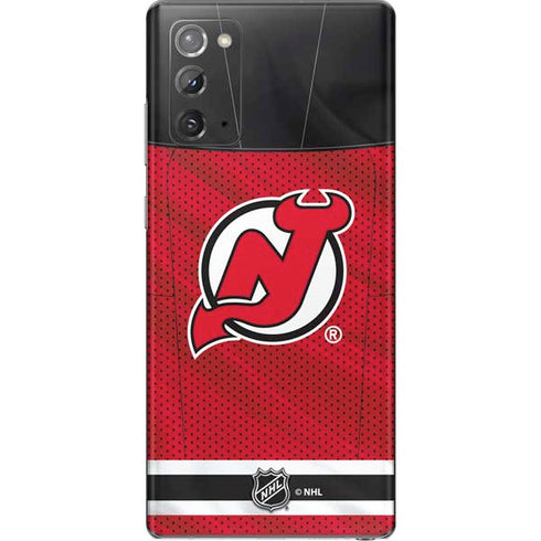 NHL New Jersey Devils Home Jersey Galaxy Note20 5G Skin