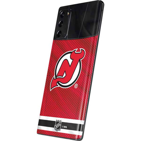 NHL New Jersey Devils Home Jersey Galaxy Note20 5G Skin