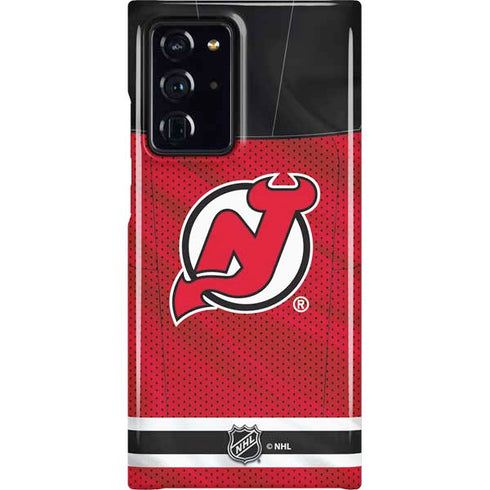 NHL New Jersey Devils Home Jersey Galaxy Note20 Ultra 5G Lite Case