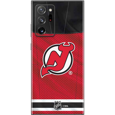 NHL New Jersey Devils Home Jersey Galaxy Note20 Ultra 5G Skin