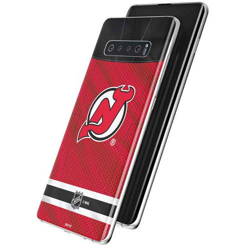 NHL New Jersey Devils Home Jersey Galaxy S10 Skin