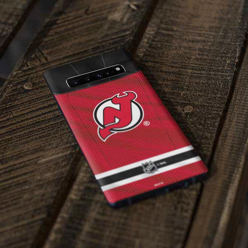 NHL New Jersey Devils Home Jersey Galaxy S10 Skin