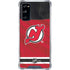 NHL New Jersey Devils Home Jersey Galaxy S20 FE Clear Case
