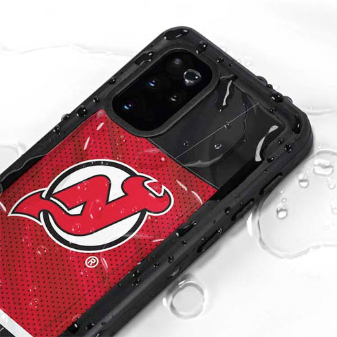 NHL New Jersey Devils Home Jersey Galaxy S20 Plus Waterproof Case