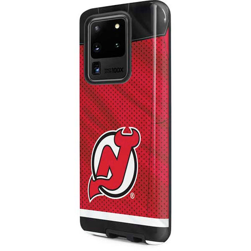NHL New Jersey Devils Home Jersey Galaxy S20 Ultra 5G Pro Case
