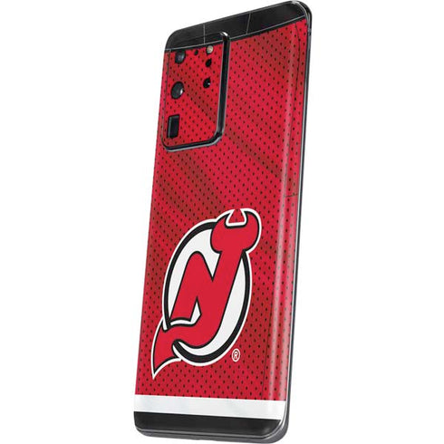 NHL New Jersey Devils Home Jersey Galaxy S20 Ultra 5G Skin