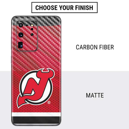 NHL New Jersey Devils Home Jersey Galaxy S20 Ultra 5G Skin