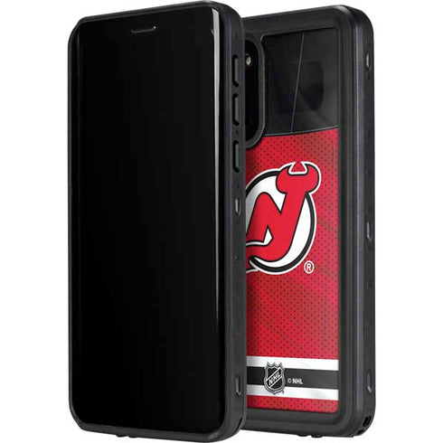 NHL New Jersey Devils Home Jersey Galaxy S20 Waterproof Case