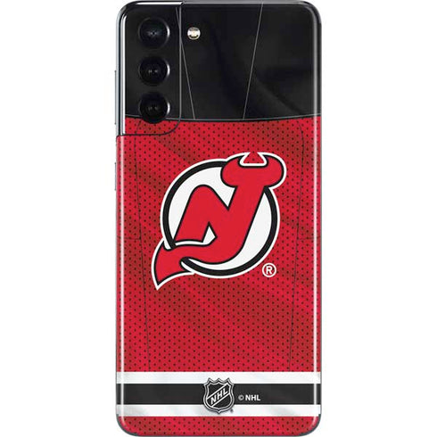 NHL New Jersey Devils Home Jersey Galaxy S21 5G Skin
