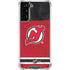 NHL New Jersey Devils Home Jersey Galaxy S21 Plus 5G Clear Case