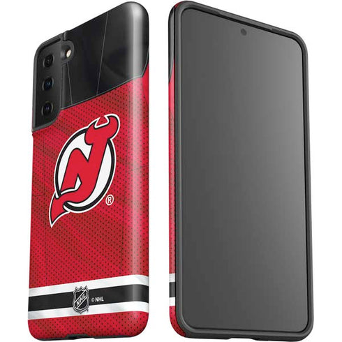 NHL New Jersey Devils Home Jersey Galaxy S21 Plus 5G Pro Case