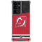 NHL New Jersey Devils Home Jersey Galaxy S21 Ultra 5G Clear Case