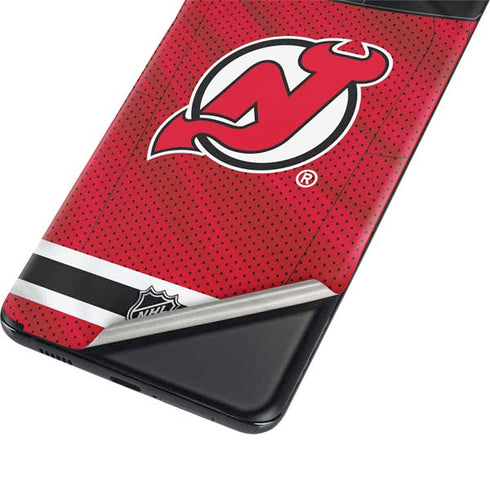 NHL New Jersey Devils Home Jersey Galaxy S21 Ultra 5G Skin
