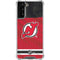 NHL New Jersey Devils Home Jersey Galaxy S22 Plus Clear Case