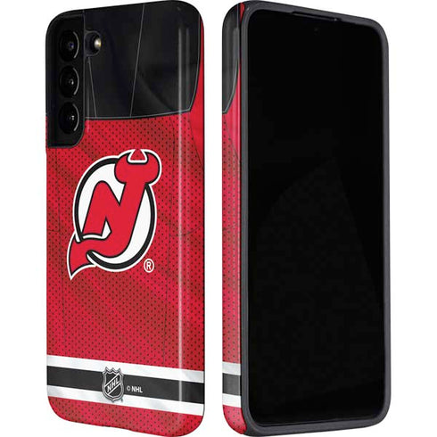 NHL New Jersey Devils Home Jersey Galaxy S22 Plus Pro Case