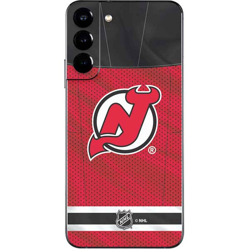 NHL New Jersey Devils Home Jersey Galaxy S22 Plus Skin