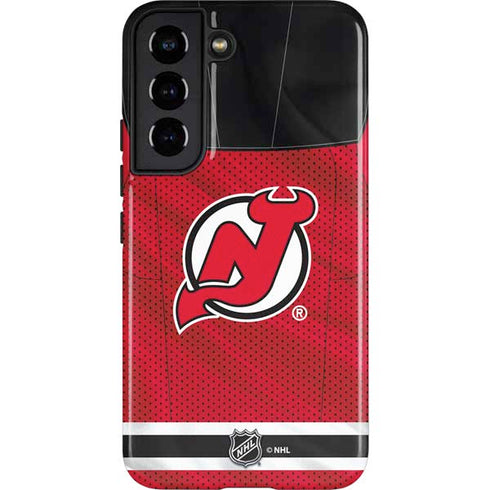 NHL New Jersey Devils Home Jersey Galaxy S22 Pro Case