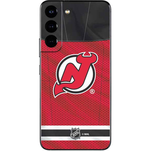 NHL New Jersey Devils Home Jersey Galaxy S22 Skin