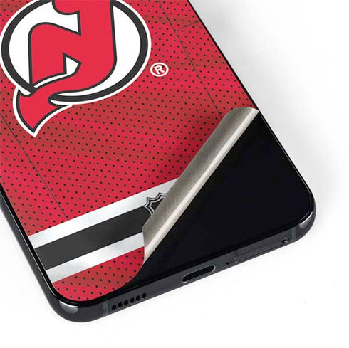 NHL New Jersey Devils Home Jersey Galaxy S22 Skin