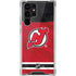NHL New Jersey Devils Home Jersey Galaxy S22 Ultra Clear Case