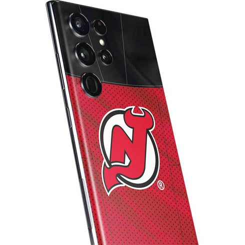 NHL New Jersey Devils Home Jersey Galaxy S22 Ultra Skin