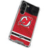 NHL New Jersey Devils Home Jersey Galaxy S23 Clear Case