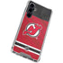 NHL New Jersey Devils Home Jersey Galaxy S23 FE Clear Case
