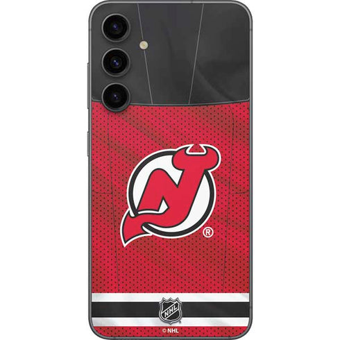 NHL New Jersey Devils Home Jersey Galaxy S23 FE Skin