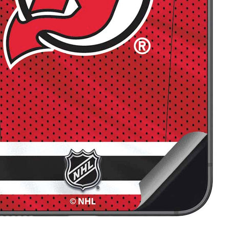 NHL New Jersey Devils Home Jersey Galaxy S23 FE Skin