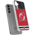 NHL New Jersey Devils Home Jersey Galaxy S24 Plus Clear Case