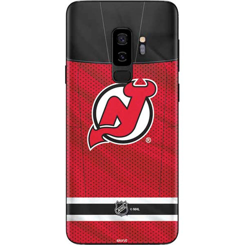 NHL New Jersey Devils Home Jersey Galaxy S9 Plus Skin