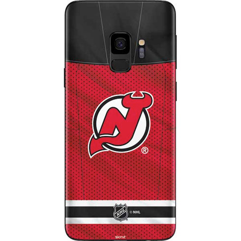 NHL New Jersey Devils Home Jersey Galaxy S9 Skin