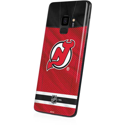 NHL New Jersey Devils Home Jersey Galaxy S9 Skin