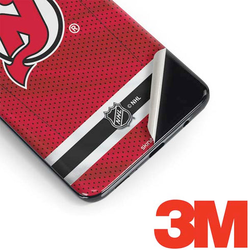 NHL New Jersey Devils Home Jersey Galaxy S9 Skin