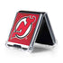 NHL New Jersey Devils Home Jersey Galaxy Z Flip5 5G Clear Case