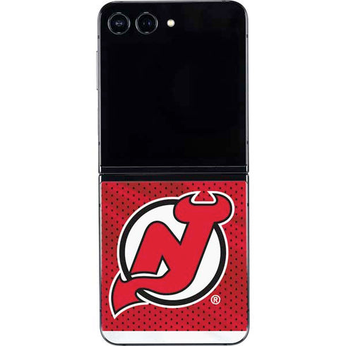 NHL New Jersey Devils Home Jersey Galaxy Z Flip5 5G Skin