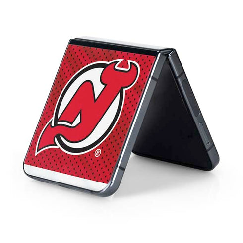 NHL New Jersey Devils Home Jersey Galaxy Z Flip5 5G Skin