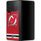 NHL New Jersey Devils Home Jersey Galaxy Z Fold3 5G Skin