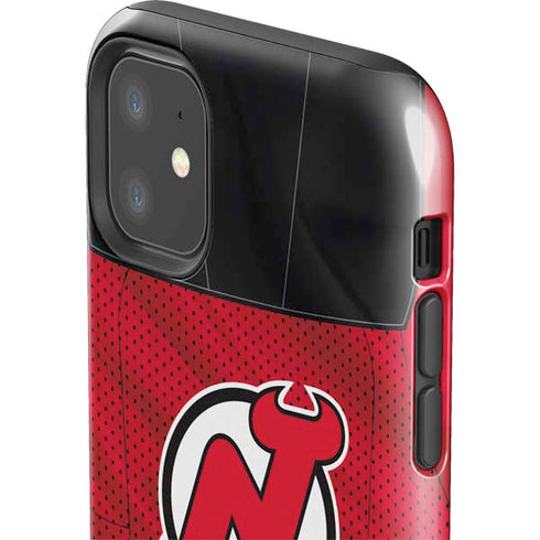 NHL New Jersey Devils Home Jersey iPhone 11 Impact Case