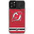 NHL New Jersey Devils Home Jersey iPhone 11 Pro Clear Case