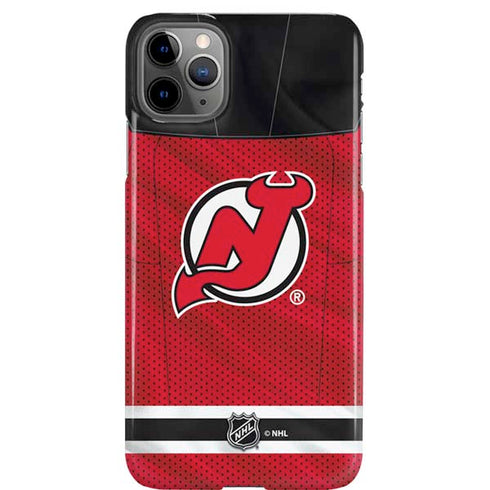 NHL New Jersey Devils Home Jersey iPhone 11 Pro Max Lite Case