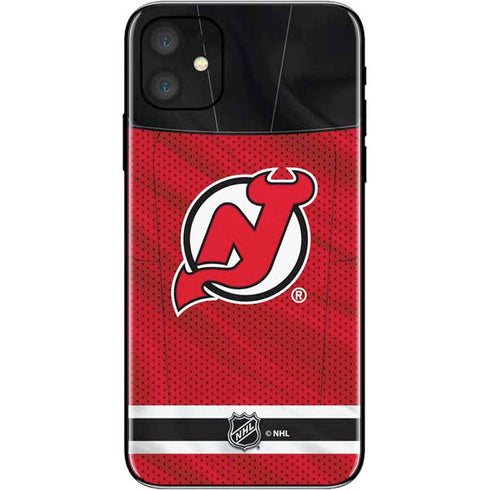 NHL New Jersey Devils Home Jersey iPhone 11 Skin