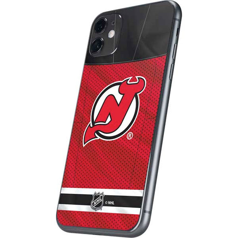 NHL New Jersey Devils Home Jersey iPhone 11 Skin
