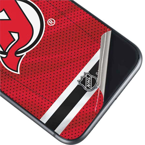 NHL New Jersey Devils Home Jersey iPhone 11 Skin