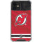 NHL New Jersey Devils Home Jersey iPhone 12 Clear Case