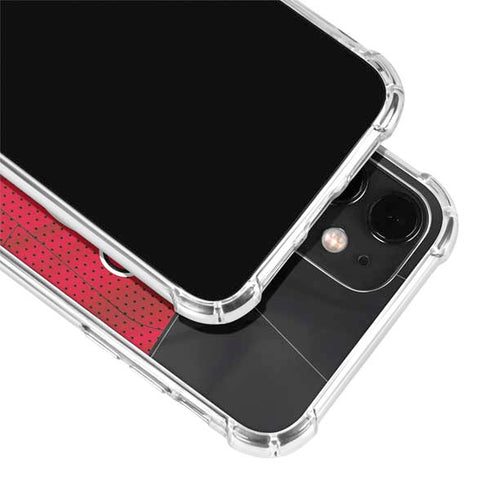 NHL New Jersey Devils Home Jersey iPhone 12 Clear Case