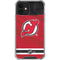 NHL New Jersey Devils Home Jersey iPhone 12 Mini Clear Case