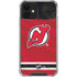 NHL New Jersey Devils Home Jersey iPhone 12 Mini Clear Case
